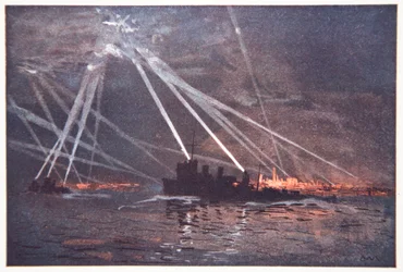 Blut und Eisen: Ein Luftangriff im Norden, Illustration aus 